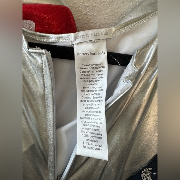 Pottery barn light up Astronaut costume size large - Picture 3 of 7